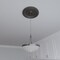 Ekena Millwork PVC Medallion (Canopies up to 9 1/2"), 16"OD x 3 1/2"ID x 1 3/8"P, Metallic Weathered Steel CMP16TRDST - alternate 9